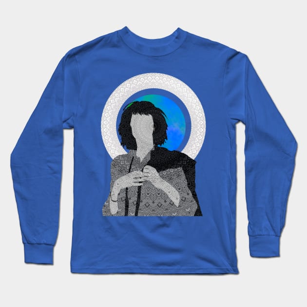 Patti Smith Long Sleeve T-Shirt by AubreyBriteArt